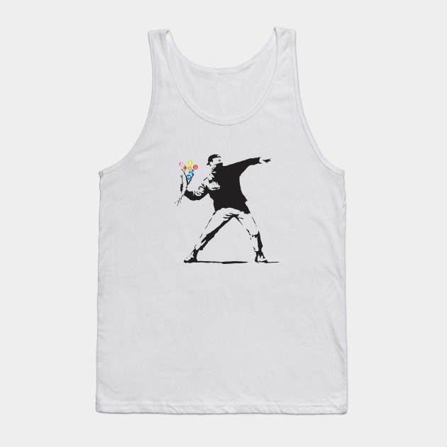 Crypto Throw Tank Top by DavidLoblaw